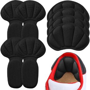 Adhesive Back of Heel Cushion Pads, Heel Grips Inserts for Boots, Too Big Loose Shoes, Reusable Heel Guards Liners for Women Men, Improve Shoe Fit