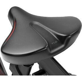 YLG Oversized Bike Seat Compatible with Peloton Bike, Comfortable Bicycle Seat for Echelon Spin Exercise Or Road Bikes, Large Bike Saddle Replacement for Men Women, Wide Bike Seat Cushion Waterproof