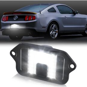 مجموعة مصابيح لوحة الترخيص LED من D-Lumina متوافقة مع Fo-rd Flex Focus Fusion Taurus Mus-tang Lincoln Mercury، 6000K أبيض قطعتان in Kuwait