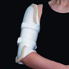 Rolyan AquaForm Humerus Fracture Brace, Right, Large, Immobilization Splint Brace for Midshaft Humeral Fractures, Zipper for Easy Application, Fit by Medical Professional, Latex Free