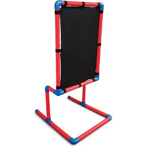 Strike Zone Compatible Blitzball & Wiffle Ball Target Backstop - Official Size - 30" x 20", Made from Extra Thick PVC for Reinforced Strength & Stability, Assembles & Dissembles Easily