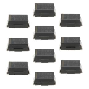 ECSiNG 10pcs Rectifier Diode Chip SMD Rectifier Diode Bass Module B2100A-13-F Schottky Chip SMD for Module Internal Circuit Board Control Power Supply