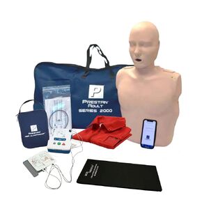 MCR Medical - PRESTAN CPR Training Kit with The Series 2000 CPR Manikin, Adult w. Advanced Feedback, UltraTrainer, MCR Acc.