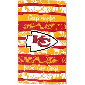 Northwest NFL Kansas City Chiefs Beach Towel, 35 x 60, Pocket