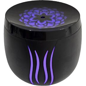 Lite Smell, Essential Oil Diffuser, Humidifier Vaporizer, Aromatherapy, Fragrant Oil, 600 ml, Diffuser Whith Remote Control, Safety Switch Black, ultrasonic, MoYun, Medium