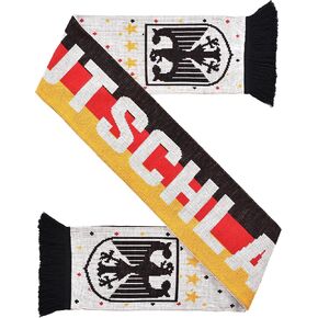 Euroscarves Germany Deutschland Soccer Knit Scarf (Stripes)