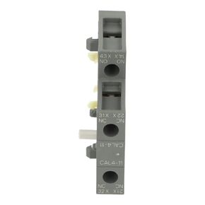 1SBN010120R1011 | CAL4-11 | ABB Auxiliary Contact Block, Side Mounted Auxiliary Contacts 1 N/O, 1 N/C