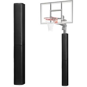 Basketball Pole Pad 72" Tall and 2"&4" Thick Fits 4"x4",5"x5",6"x6" Pole All-Weather Durable UV-Resistant Waterproof Square Basketball Pole Padding for Player Protection and Safety