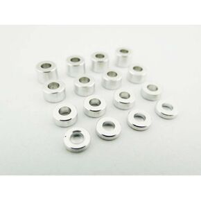 Hot Racing SPC3004 M3 Aluminum Standoff Spacer Set (4x)(1.5-2.5-3.5-4.5mm)