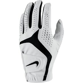 Nike Men's Dura Feel Golf Glove White, Left Hand, Large