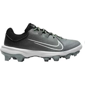 Nike Women's Hyperdiamond 4 Pro Molded Softball Cleats SZ 9 Black | White | Gray