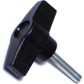 014973135867 Male Threaded T-Knob, 6mm-1.0 x 30mm Stud, Piece-2