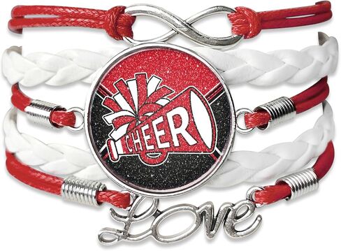 Gymnastics Bracelets for Girls,Gymnastic Stuff for Teen Girls,Initial Charm Jewelry for Teams Sport Ballerina Girls Birthday Christmas Stuff in Saudi Arabia