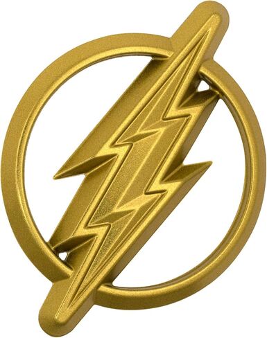 Fan Emblems The Flash 3D Car Badge (Classic Logo - Chrome) in Saudi Arabia