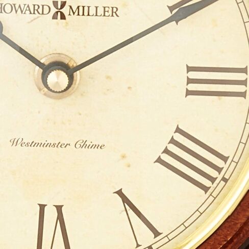 ساعة Howard Miller Redford Mantel Clock 635-123 - كرز وندسور مع كوارتز، حركة رنين واحد in Saudi Arabia