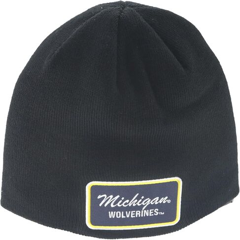 ZHATS NCAA Officially Licensed Beanie Edge Patch Brick Black in Saudi Arabia