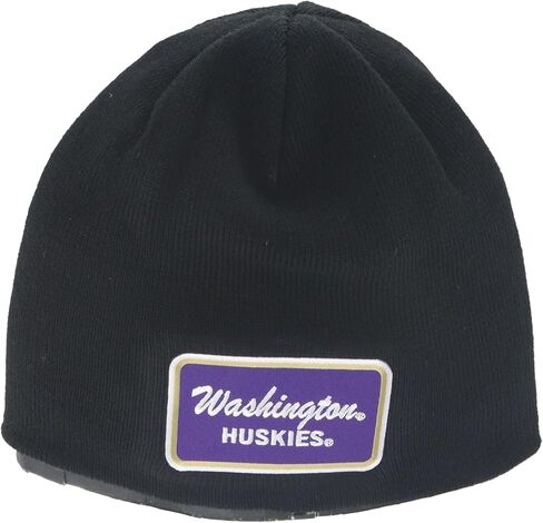 ZHATS NCAA Officially Licensed Beanie Edge Patch Brick Black in Saudi Arabia
