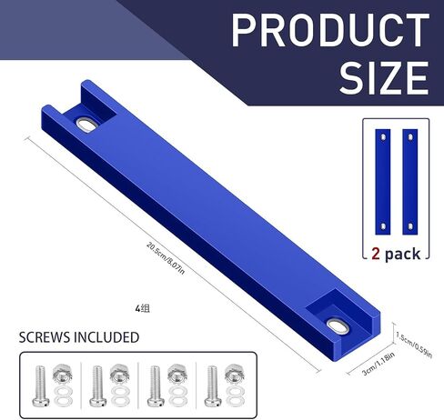2 Pack Magnetic License Plate Holder，Temp Tag Holder for Car Dealer License Plates on Test Drives，Magnet License Plate Holder，License Plate Magnetic Mount，License Plate Magnet（Blue） in Saudi Arabia