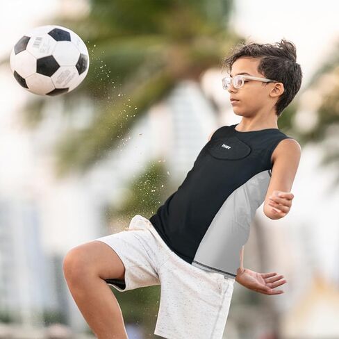 قميص واقي الصدر للأطفال الشباب وحارس القلب للبيسبول وكرة القدم واللاكروس in Kuwait