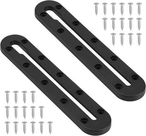 مسار كاياك، مسار كاياك منخفض المستوى، سكة كاياك، مسار تركيب ملحقات كاياك، مسار معدات كاياك 7.8 بوصة لحامل قضيب الصيد، مسار سكك كاياك لحاملي المجداف، صياد السمك، حامل الكأس، مرابط المرساة، قطعتان in Kuwait