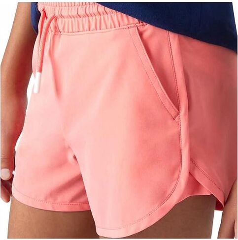 Eddie Bauer Youth Girl's 2 Pack UPF 30 Quick-Dry Lined Active Shorts (as1, Alpha, m, Regular, Navy, Medium(10/12)) in Saudi Arabia