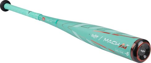 Rawlings | 2024 | Mach AI Baseball Bat | USSSA | -5 / -8 / -10 Drop | 2 3/4" Barrel | 1 Pc. Hybrid in Saudi Arabia