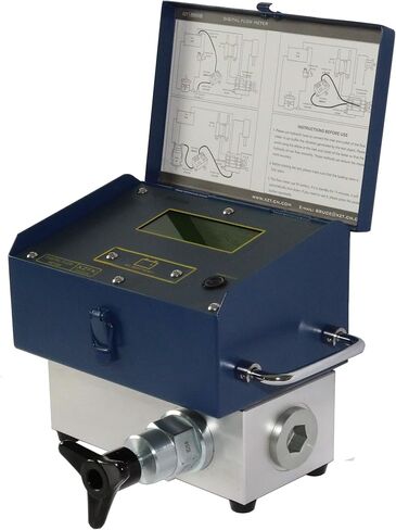 XZT 6000PSI 200 GPM Inline Digital Hydraulic Flow Meter,Hydraulic Pressure Test kit, Flow Test for Excavator, Pump,Cylinder,Hydraulic Valve,Motor(800L /200Gallon) in Saudi Arabia