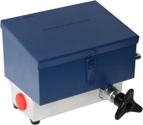XZT 6000PSI 200 GPM Inline Digital Hydraulic Flow Meter,Hydraulic Pressure Test kit, Flow Test for Excavator, Pump,Cylinder,Hydraulic Valve,Motor(800L /200Gallon) in Saudi Arabia
