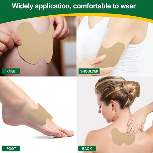 48 قطعة من رقعات الركبة، رقعات حرارية لمفاصل الاختراق العميق للركبة، رقعات دافئة للرقبة والكتف في الركبة in Kuwait
