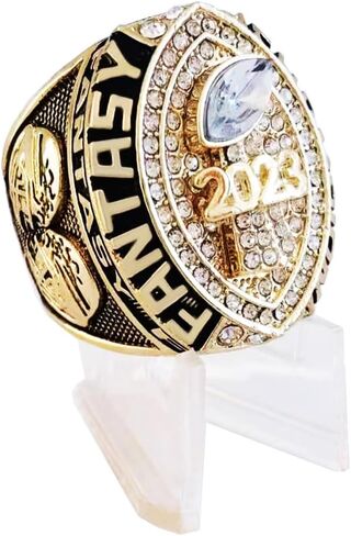 2023 Fantasy Football Championship Trophy Ring | Award For Fantasy Football League Winner in Saudi Arabia