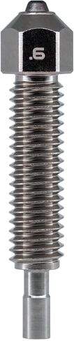 Microswiss FlowTech - فوهات Diamondback - فوهات طابعة ثلاثية الأبعاد ذات طرف ماسي صلب متعدد البلورات - مقاومة للتآكل - صنع في الولايات المتحدة الأمريكية (.6 مم) in Saudi Arabia