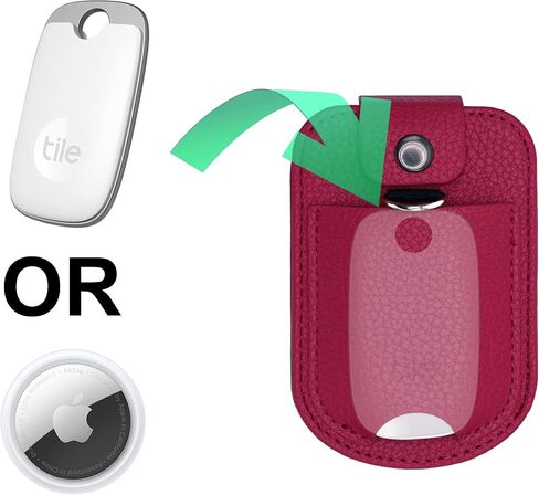 Fitted Leather Case W/Screen Protector & Pocket (Lanyard Included) for Freestyle Libre 3, Freestyle Libre 2 (Hot Pink) in Saudi Arabia