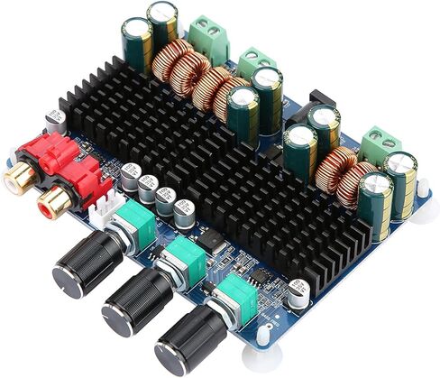 HF26 TPA3116 رقمي 50 وات * 2 + 100 وات 2.1 قناة مضخم صوت لوحة مكبر كهربائي 12-26 فولت تيار مستمر in Kuwait