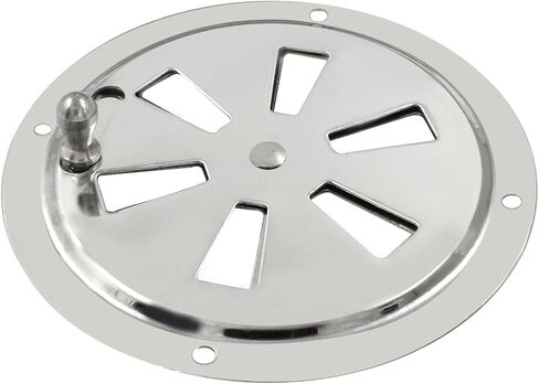 فتحة تهوية عادم شواية صغيرة - مثبط فتحة تهوية موقد 4 بوصة للتحكم الأمثل في تدفق الهواء - مثالية للقوارب والإكسسوارات البحرية in Kuwait