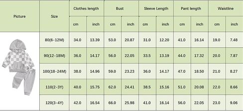 Ledy Champswiin Baby Boy Winter Clothes Sweatpants Set Checkered Sleeve Letter Hoodie Sweat Outfit Toddler Boy Clothing in Saudi Arabia