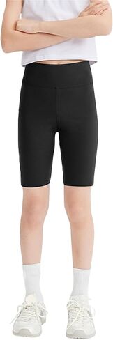 Looching Kids Girls Yoga Dance Shorts High Waisted Athletic Workout Compression Shorts Soft Gymnastics Running Sports Shorts in Kuwait
