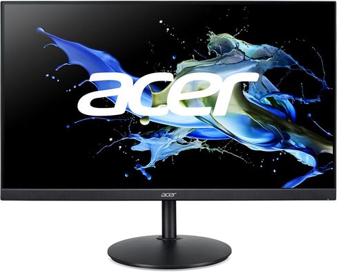 شاشة Acer CB272 bmiprx مقاس 27 بوصة عالية الدقة (1920 × 1080) IPS Zero Frame الاحترافية للمكتب المنزلي مع مزامنة AMD Radeon Free Sync، حامل قابل لضبط الارتفاع مع إمالة ومحور | شاشة ومنافذ HDMI وVGA ومكبرات الصوت in Kuwait