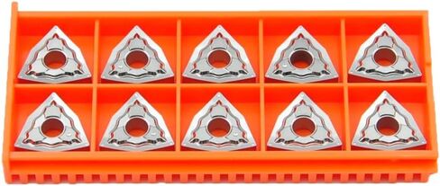 إدراجات كربيد للألمنيوم VNGG331 Vngg160404-LHC لتصنيع المعادن غير الحديدية، غير مطلية، 10 قطع in Kuwait