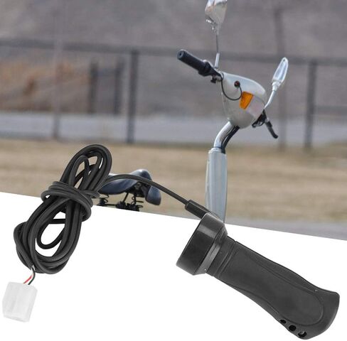 Yoidesu 24v / 36v / 48v 500W Motor Brushed Controller Box Speed Controller & Throttle Grip for Electrical Scooter E Bike Tricycle (24v) in Saudi Arabia
