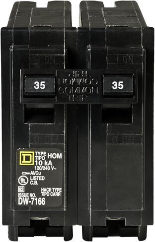 مربع D - HOM235CP Homeline قاطع دائرة ثنائي القطب 35 أمبير in Saudi Arabia