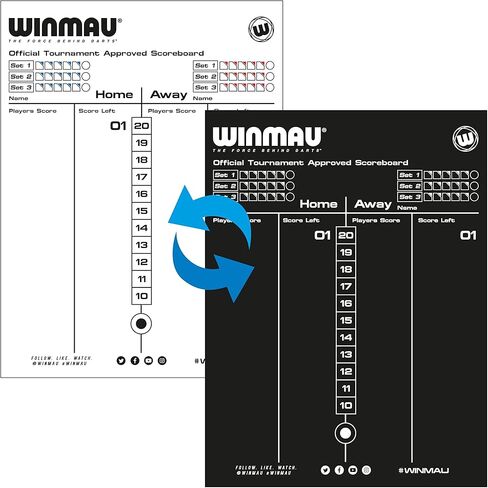 Winmau Dry Wipe Darts Scoreboard in Saudi Arabia