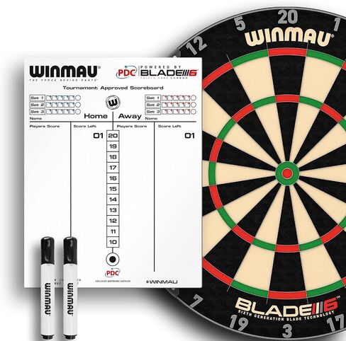 Winmau Dry Wipe Darts Scoreboard in Saudi Arabia
