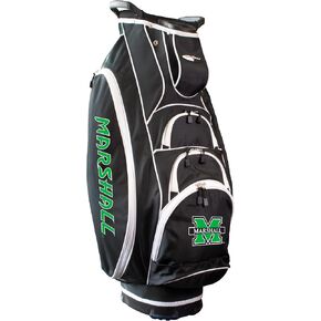 Team Golf NCAA Marshall Albatross Golf Bag Lightweight, 10-Way Club Divider, Spring Action Stand, Insulated Cooler Pocket, Velcro Glove and Umbrella Holder & Lift Assist Handles