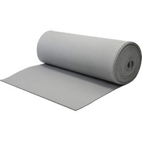 VViViD Grey Non-Slip Shock-Absorbing Foam Exercise Floor Mat (5ft x 17.9 Inch)