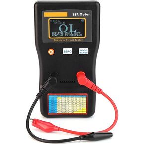 Akozon MESR-100 Capacitance Meter Auto Ranging in Circuit Tester Low Ohm Professional Resistance Capacitance Meter