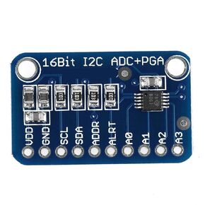 1 Set raspberryads1115 mcp3008 soldered 8cm/11pc 16‑Bit I2C ADC Development Board Analog to Digital Converter Module, Signal Converters, Signal Components