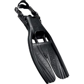 Scubapro Twin Jet Adjustable Diving Fin (Black, Small)