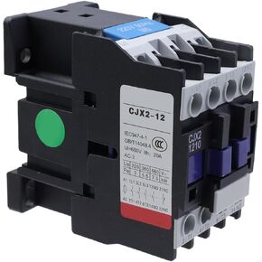 Antrader CJX2-1210 220V AC Contactor,50HZ Coil Normally Open 3 Pole AC Contactor