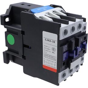 Antrader CJX2-1210 220V AC Contactor,50HZ Coil Normally Open 3 Pole AC Contactor