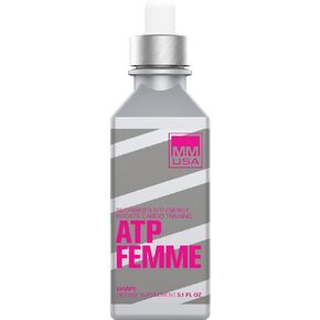 ATP Femme Creatine Serum. Boost Workouts, Stamina & Power. No Bloating & Dehydration. Rapid Energy for Superior Performance. Lean Muscle Builder. With Amino Acids. Fast-Acting. Grape, 5.1 Fl Oz